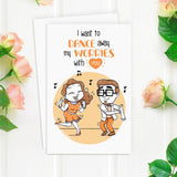 Couple Greeting Cards (Pack of 4) Collection 1 - SketchedUp20