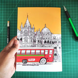 Mumbai CST Journal Notebook - SketchedUp20