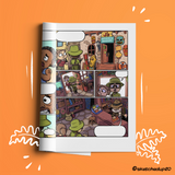 Jambalaya Comic Book - DIGITAL PDF - SketchedUp20