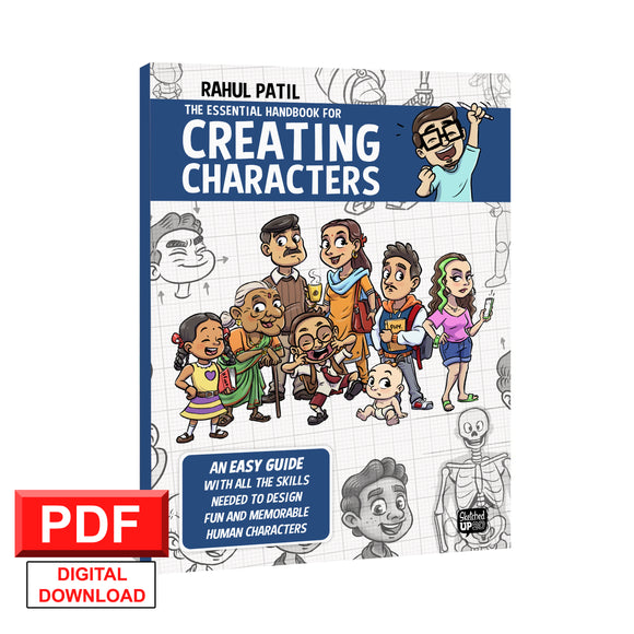 The Essential Handbook for Creating Characters - DIGITAL PDF - SketchedUp20