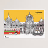 Mumbai CST Poster - SketchedUp20