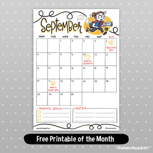 Printable of the Month - SketchedUp20